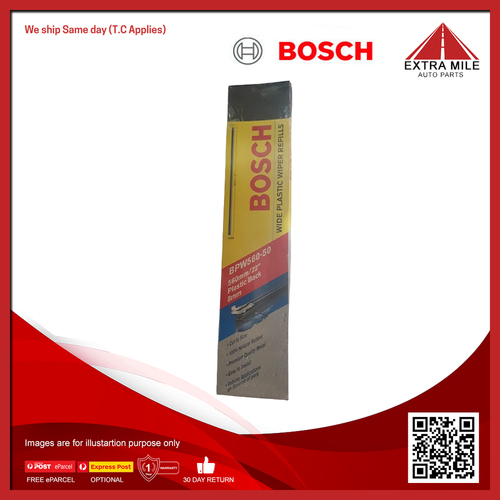 Bosch Wiper Blade Refill 560mm Plastic Back 8mm ( 50 Pack ) - BPW560-50