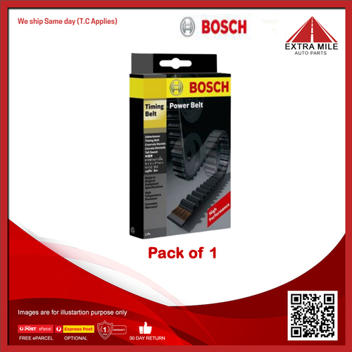 Bosch Timing Belt For Nissan Pulsar B11,N10,N12 1.3L/1.5L 4Cyl E13,E15 Petrol
