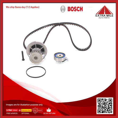 Bosch Timing Belt Kit For Daewoo Cielo GL, 1.5L G15MF MPFI 4cyl DOHC