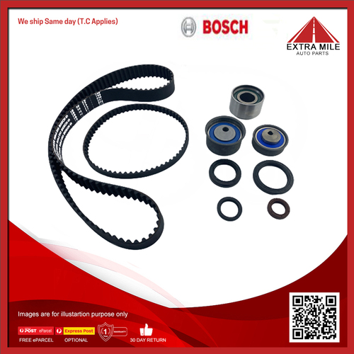 Bosch Timing Belt Kit For Mitsubishi Nimbus Petrol 2.4L 4G64 (16V) (N84W)