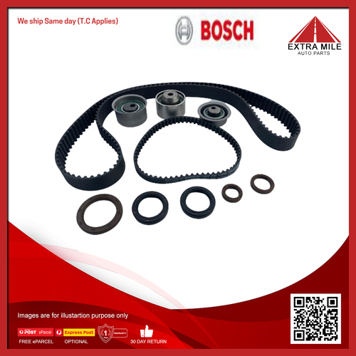 Bosch Timing Belt Kit For Nissan EXA N12 1.5L KHN12 E15ET Petrol Engine