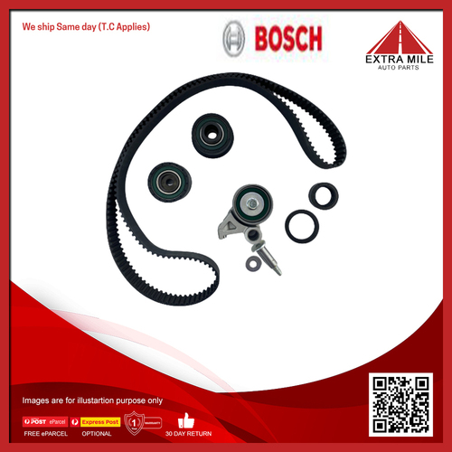 Bosch Timing Belt Kit For Holden Calais VL 3.0L RB30E SOHC 12v MPFI 6cyl