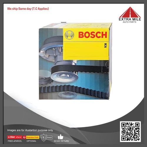 Bosch Timing Belt Kit For Ford Econovan E2000 JG,JH 2.0L FE SOHC 8v Carb 4cyl