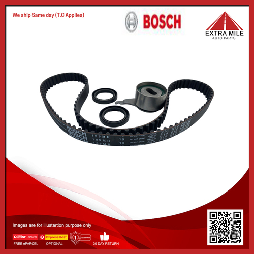 Bosch Timing Belt Kit For Ford Australia Courier PC 2.0L FE 4Cyl Petrol 1998cc