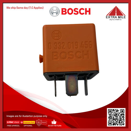 Bosch Relay -4 Pin 12V 30A For BMW 7 735i E23 Sedan Petrol Engine