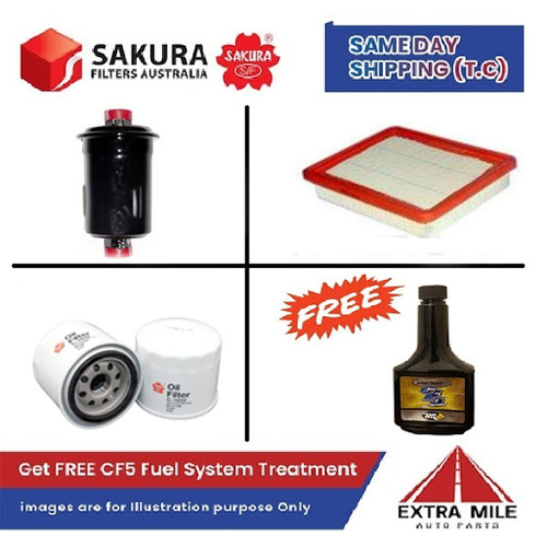 SAKURA Filter Kit For KIA OPTIMA GD G6BV 2.5L 2000-2003