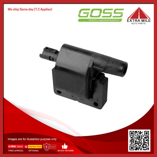 Goss Ignition Coil For Holden Rodeo TF 2.3L/2.6L, KB 2.3L 4ZE1, 4ZD1
