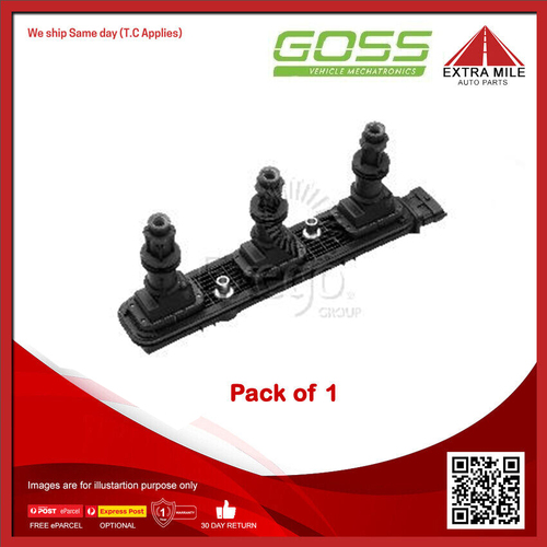Goss Ignition Coil For Holden Vectra JS 2.6L,ZC 3.2L V6 Y26SE DOHC-PB 24v MPFI