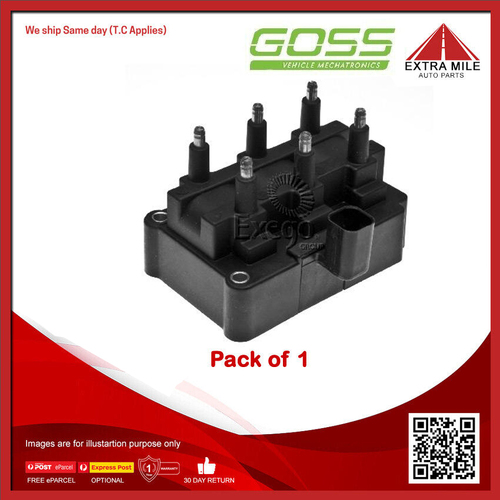 Goss Ignition Coil For Chrysler Voyager V6 Gen3 RS 3.3L EGA, EGM OHV MPFI