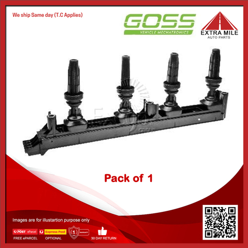 Goss Ignition Coil FOr Citroen C4 Picasso VTS 2.0L RFJ MPFI 4cyl DOHC