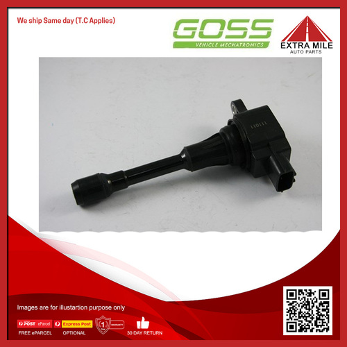 Goss Genuine OEM Ignition Coil For Nissan Note E11 1.5L/1.6L HR15DE, HR16DE