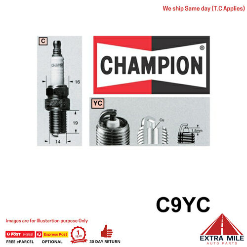 C9YC Copper Plus Spark Plug for CITROEN BX 19