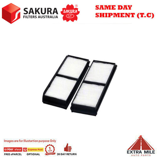 Sakura Cabin Filter For Mazda Mazda2 DE 1.5L 4Cyl Petrol 2000- 2014