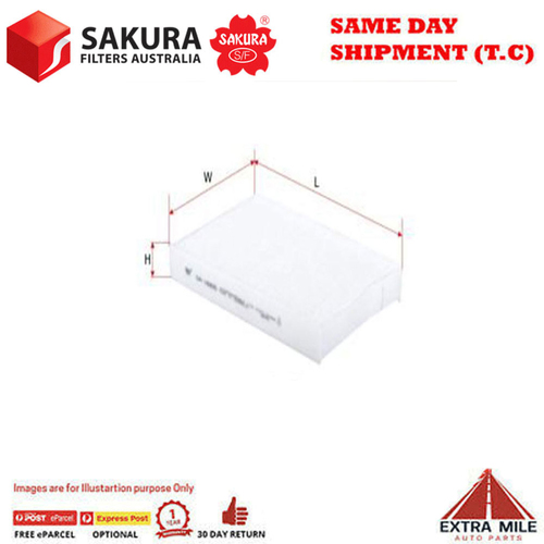 Sakura Cabin Filter For Nissan Juke F15 Pulsar Exa B17 C12 1.2/1.5/1.6/1.8L