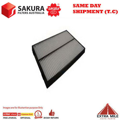 Sakura Cabin Filter For Nissan 200SX S15 2.0L 4Cyl Petrol Turbo 2000-2002