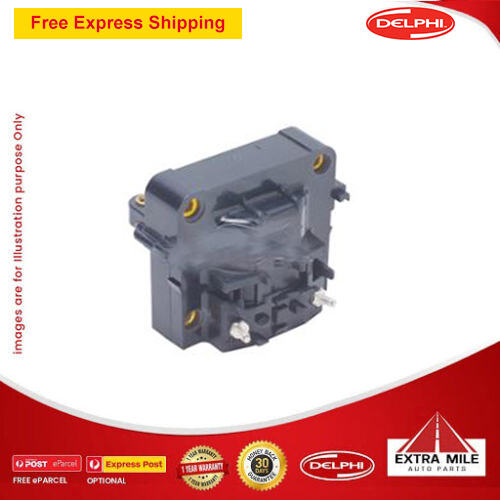 Delphi Ignition Coil - for TOYOTA DYNA 100 YH81 1985-1995 - 1.8L 4CYL - CC217