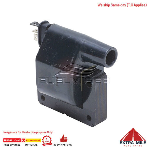 Ignition Coil for mazda MX-6 GD 2.2L 4cyl 2WS 4WS 929 HC 3.0L V6 MPV LV V6 CC219 Transformer Type With 2 Wires