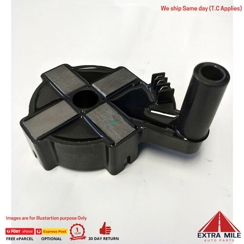 Ignition Coil for Ford Telstar 2.5L AX AY V6 KL Suits 2 Bolt #KL01 Distributor CC248