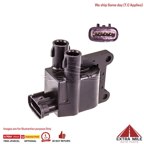 Ignition Coil for Toyota Landcruiser 4.7L 6cyl 1FZ-FE FZJ78R 79R 105R CC292 For Cylinders 1 & 6
