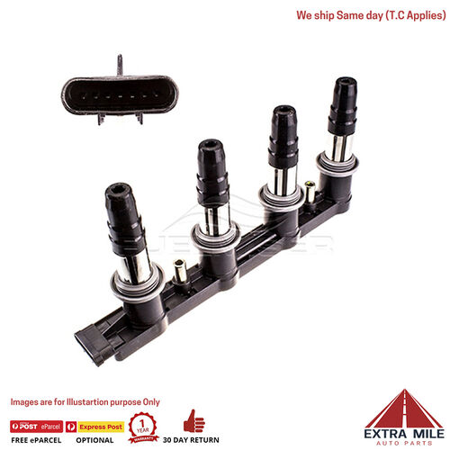 Ignition Coil For Holden Cruze JG JH 1.8L 4cyl  2009 -14 (CC557 104KW F18D4 LWE Engine)