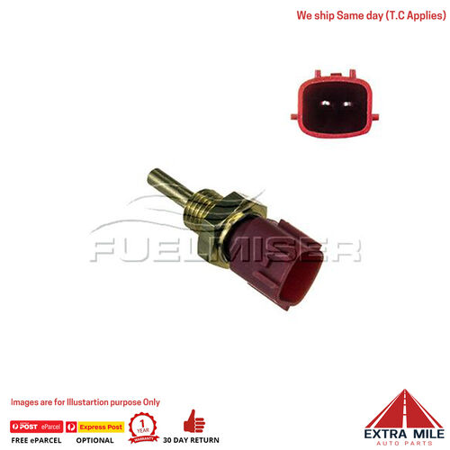 Coolant Temp Sensor for Nissan Navara D21 D22 2.4L 4cyl KA24E 04/97 - 06/99 2pin: M12x1.5: Ecu CCS37