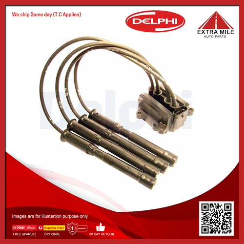 Delphi Ignition Coil 2 Pin For Dacia Sandero II 08-0, 12-0 1.2L D4F732, D4F734