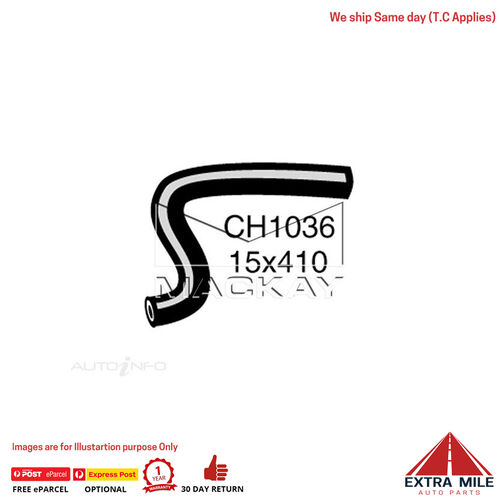 CH1036 Heater Hose For Ford Escort MK1 1.3L I4 Petrol Manual & Auto Mackay