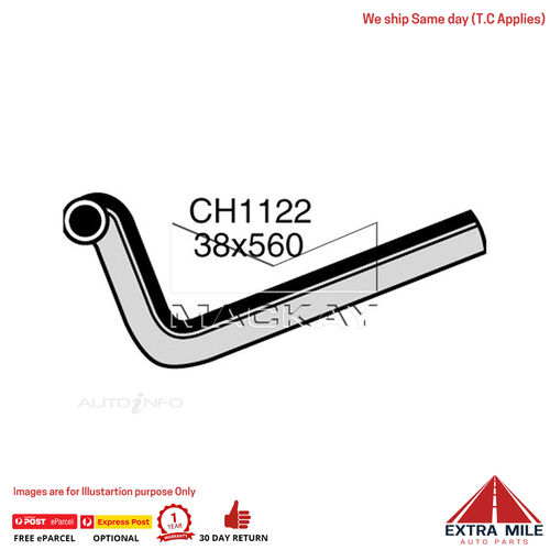 Mackay CH1122 Radiator Upper Hose For Chrysler Charger VH 5.2L V8 Ptl Man&Auto