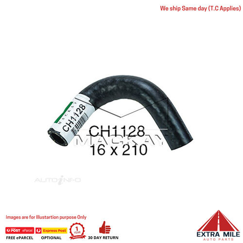 CH1128 Engine By Pass Hose for Holden Commodore VL 5.0L V8 Petrol Manual / Auto