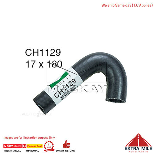 CH1129 Engine By Pass Hose for Holden Commodore VC 3.3L I6 Petrol Manual / Auto