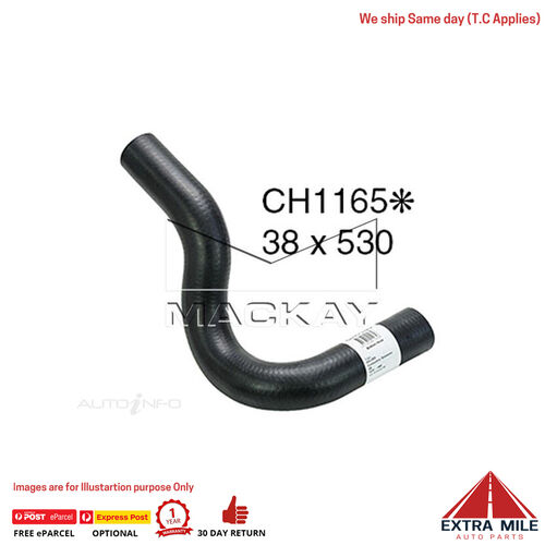 Mackay CH1165 Radiator Lower Hose For Holden Commodore VK 5.0L V8 Ptl Man&Auto