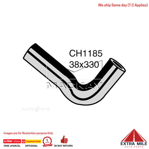 Mackay CH1185 Radiator Lower Hose For Mazda B2000 . 2.0L I4 Petrol Manual/Auto