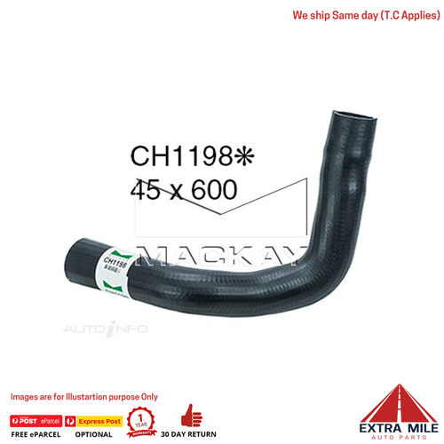 Mackay CH1198 Radiator LW Hose For Ford Falcon XD 4.9L V8 Petrol Manual & Auto