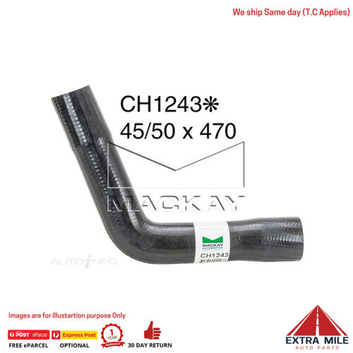 Mackay CH1243 Radiator Lower Hose For Ford F150 . 5.8L V8 Petrol Manual & Auto