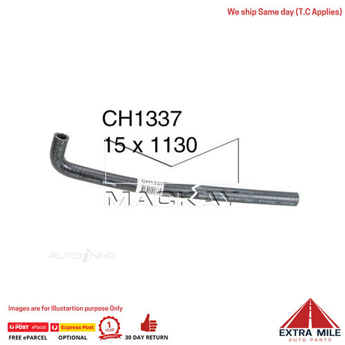 CH1337 Heater Hose for Holden Commodore VB 4.1L V8 Petrol Manual / Auto Mackay