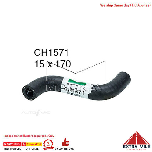 CH1571 Engine By Pass Hose for Mitsubishi Express SH 2.0L I4 Petrol Manual/Auto