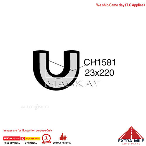 CH1581 Engine By Pass Hose for Nissan Patrol MQ 3.2L I6 Diesel Manual & Auto