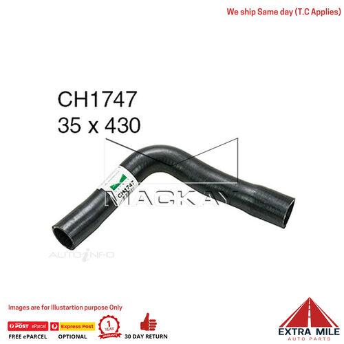 Mackay CH1747 Radiator Upper Hose For Holden Commodore VS 5.0L V8 Ptl Man&Auto