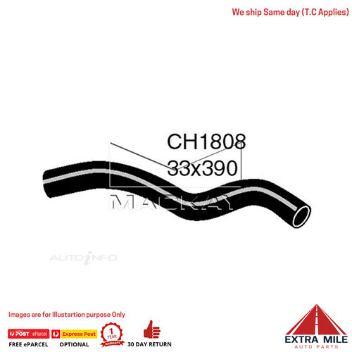 Mackay Radiator Lower Hose For Mitsubishi Lancer CC 1.5L Petrol Manual / Auto
