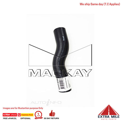 Mackay CH1996 Radiator Lower Hose For Holden Rodeo TF 3.0L I4 Turbo Dsl Man&Auto