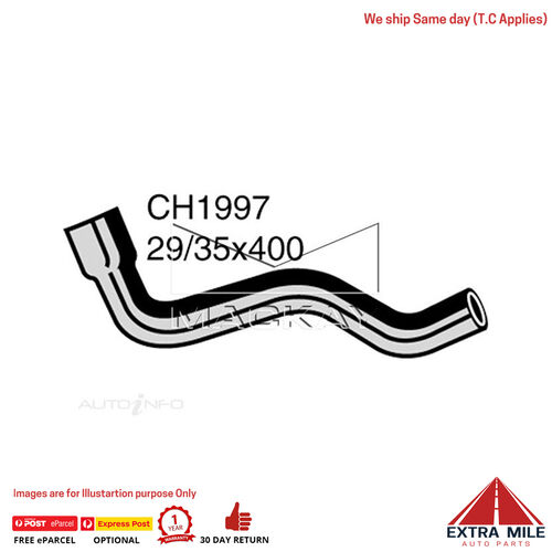 Mackay Radiator Upper Hose For Holden Jackaroo L2 L5 3.1L Turbo Diesel Man/Auto