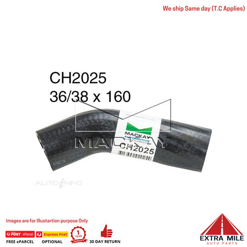  CH2025 Radiator Lower Hose For Toyota LandCruiser FZJ80R 4.5L I6 Ptl Man&Auto