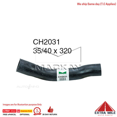  CH2031 Radiator Lower Hose For Toyota LandCruiser HZJ80R 4.2L I6 Dsl Man&Auto