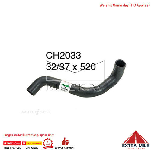 Mackay CH2033 Radiator Lower Hose For Toyota Hiace LH125R 2.8L I4 Dsl Man&Auto