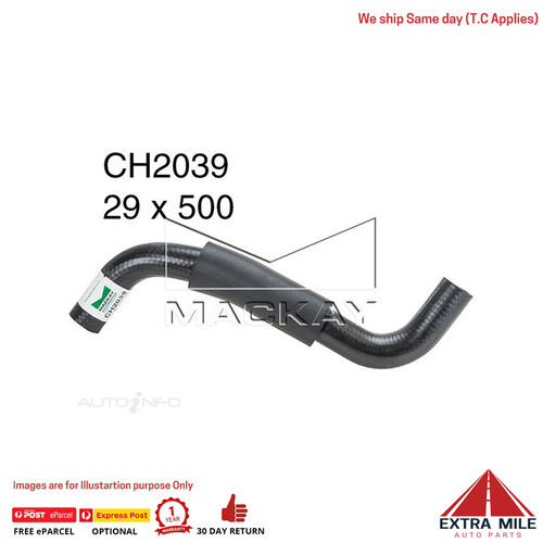 Mackay CH2039 Radiator Lower Hose For Toyota Corolla AE101R 1.6L I4 Ptl Man&Auto