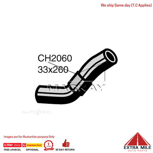 Mackay CH2060 Radiator Upper Hose For Nissan Navara D21 3.0L V6 Ptl Man&Auto