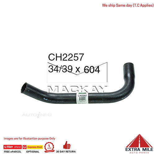 Mackay CH2257 Radiator Lower Hose For Holden Commodore VT 3.8L V6 Ptl Man&Auto