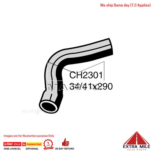 Mackay CH2301 Radiator Lower Hose For Nissan Navara D21 3.0L V6 Ptl Man&Auto