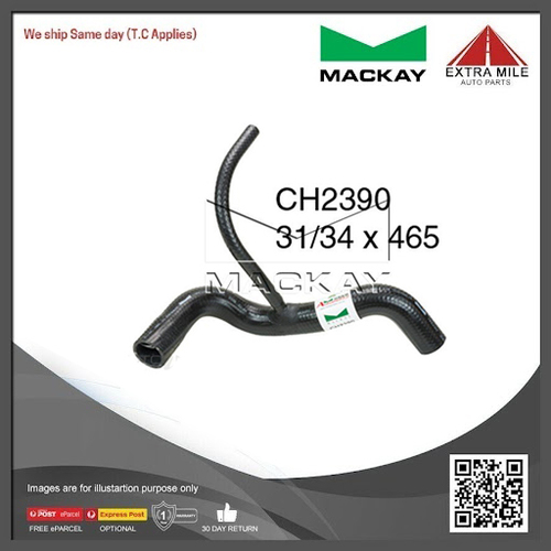 Mackay Lower Radiator Lower Hose For Volvo 440 . 2.0L I4 Manual/Auto -CH2390