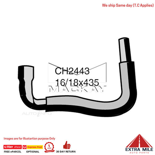 CH2443 Heater Hose for Holden Rodeo TF 3.2L V6 Petrol Manual / Auto Mackay
